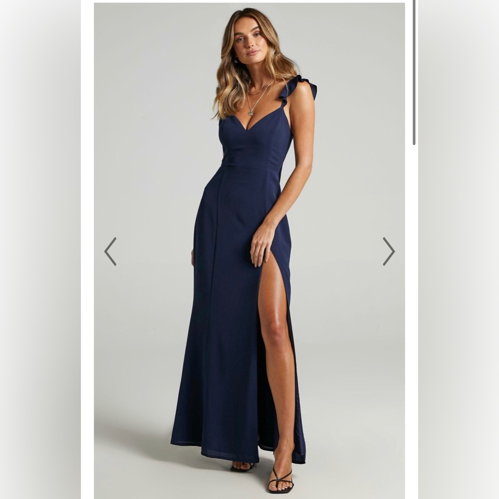 NWT Navy Long Dress!